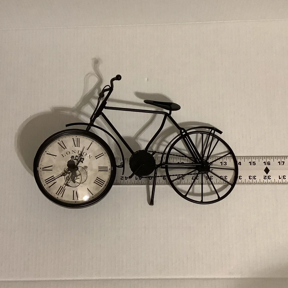 London Bicycle Tabletop Clock